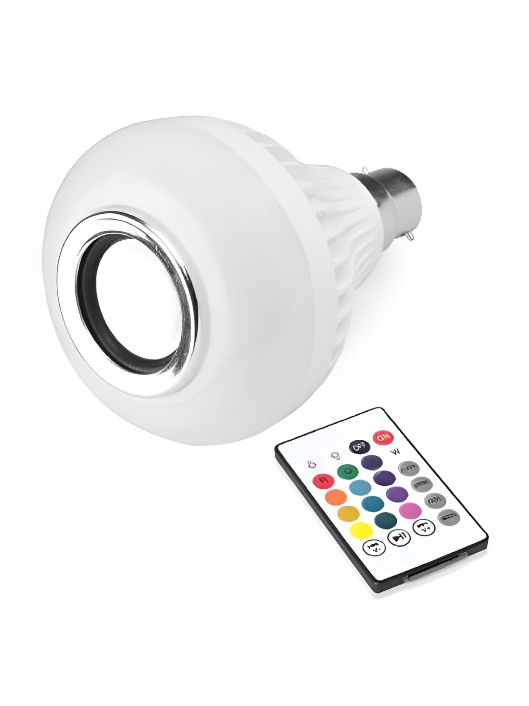 

SPARK WORLD White Wireless Music Playing Remote Controller LED Bulb