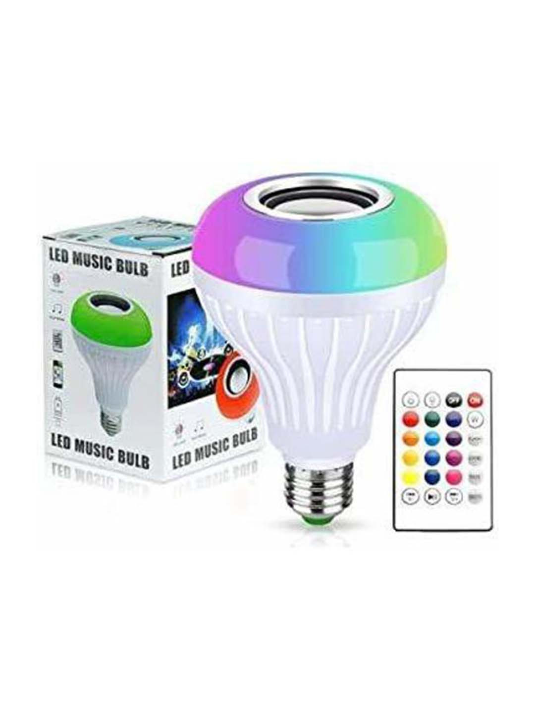 

SPARK WORLD White Bluetooth Speaker LED Smart Bulb