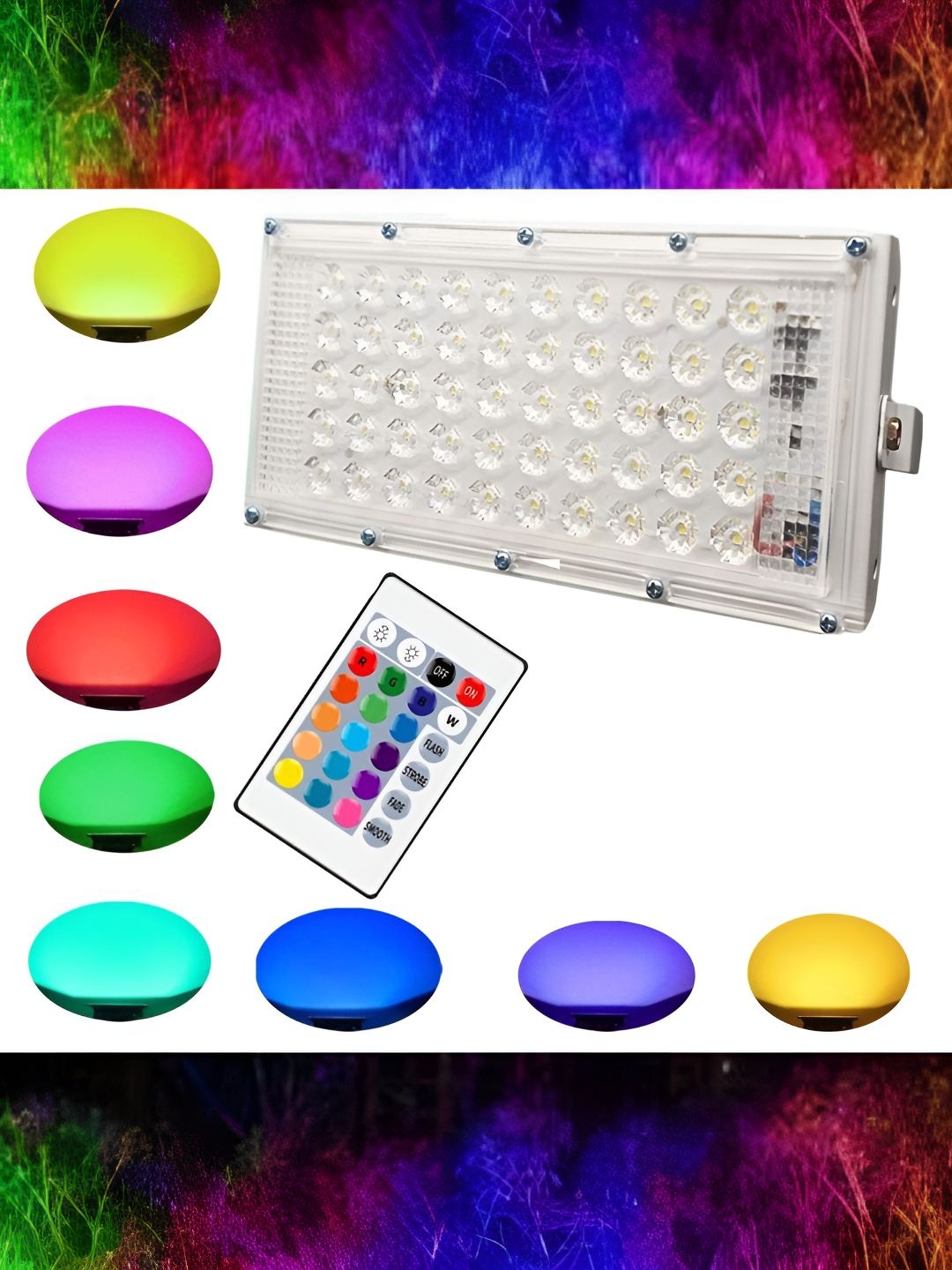 

SPARK WORLD White Wireless Music Playing Remote Controller LED Bulb