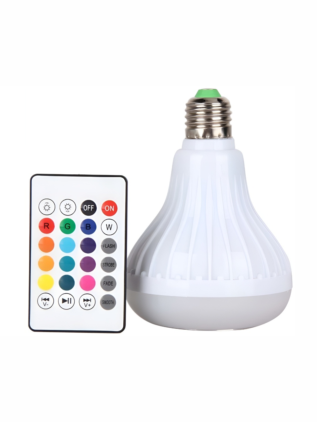 

SPARK WORLD White Bluetooth Speaker LED Smart Bulb