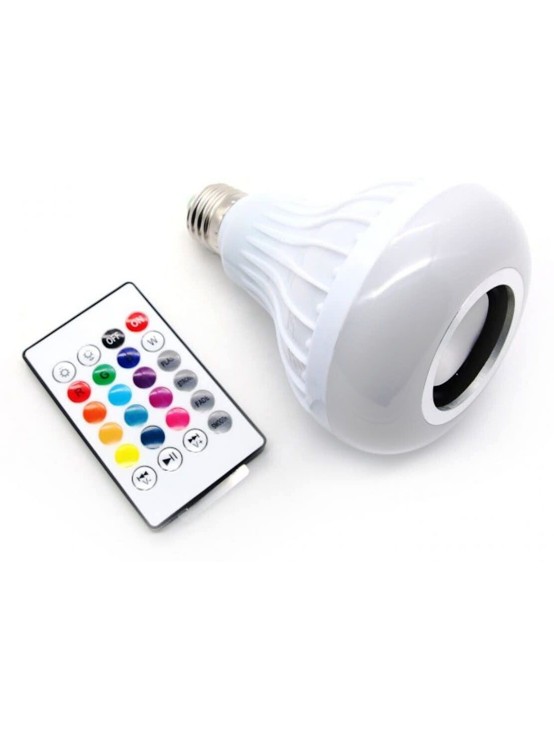 

SPARK WORLD White Wireless Music Playing Remote Controller Smart Bulb