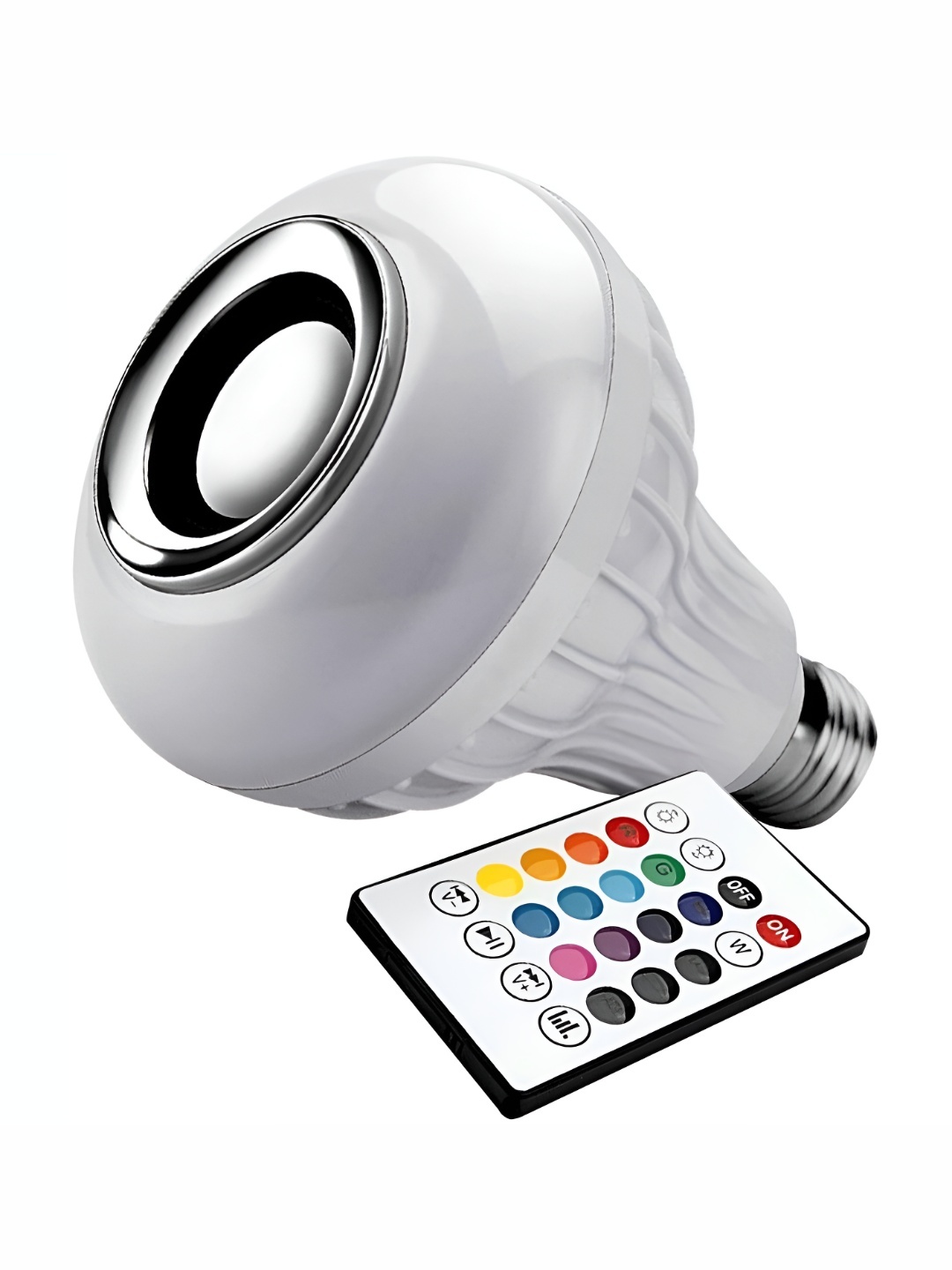 

SPARK WORLD White Wireless Music Playing Remote Controller Smart Bulb