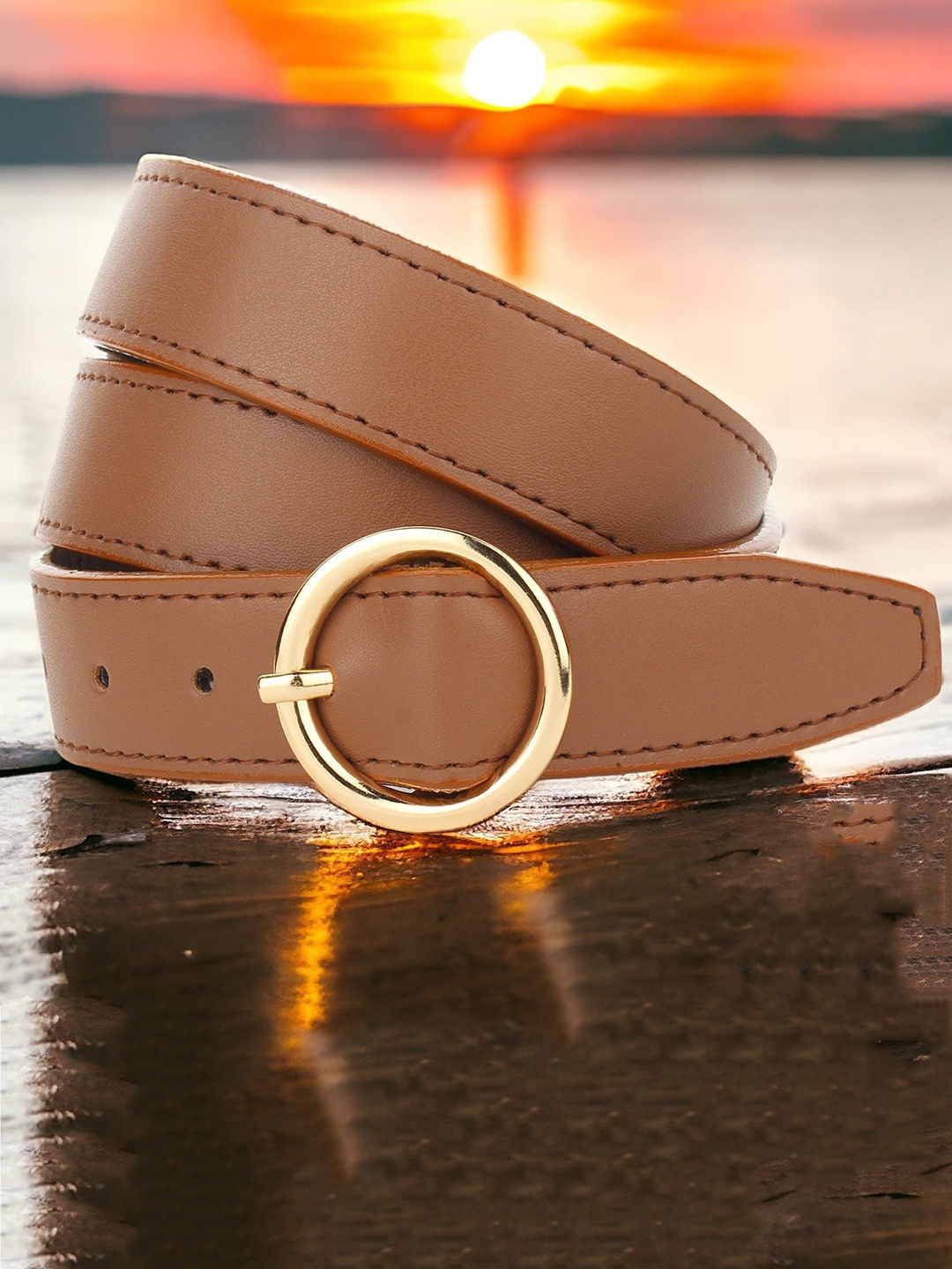 

Kastner Women Slim Belt, Tan