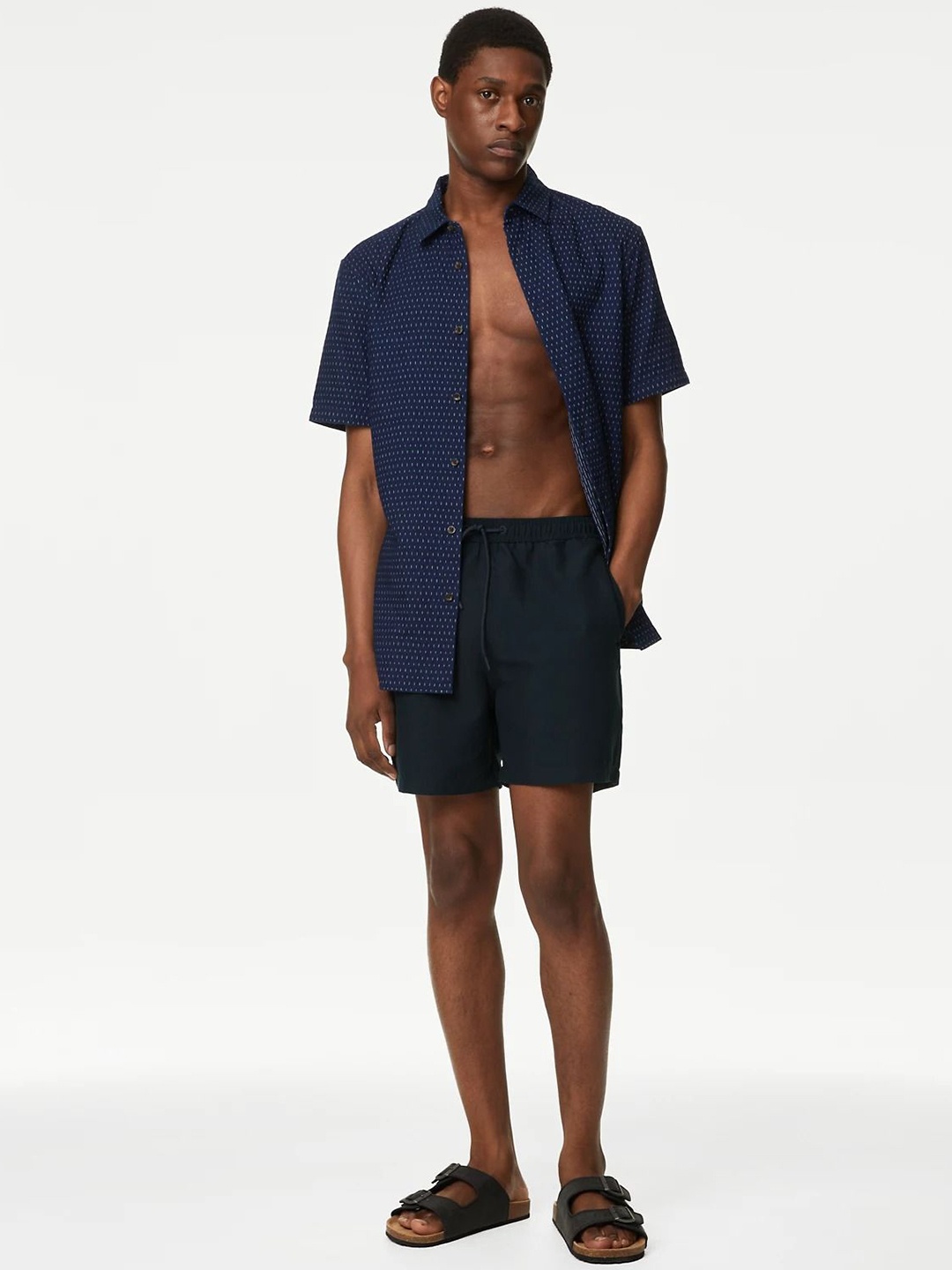 

Marks & Spencer Men Swim Bottoms, Navy blue