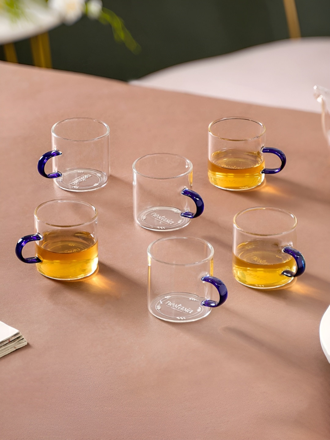 

Nestasia Transparent 6 Pieces Glass Cups 190 ml