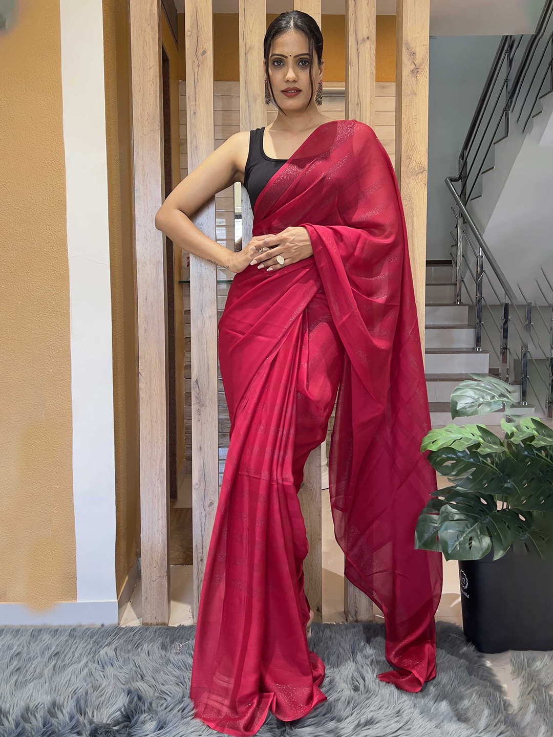 

Panzora Ombre Saree, Pink