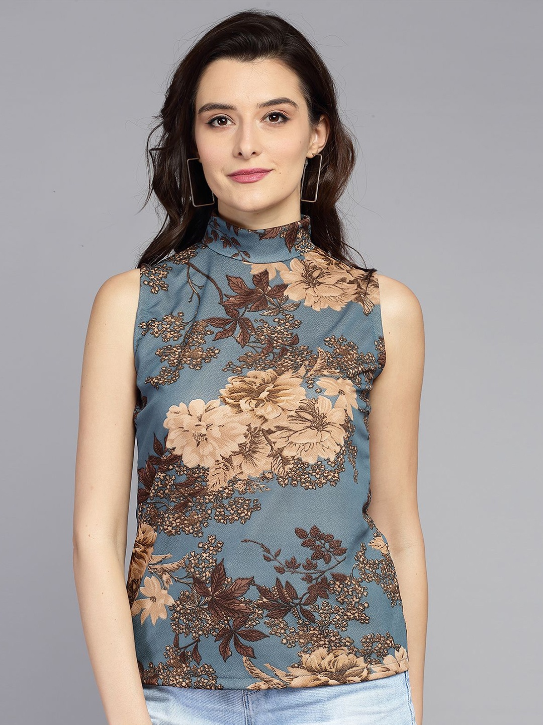 

TANDUL Crepe Top, Multi