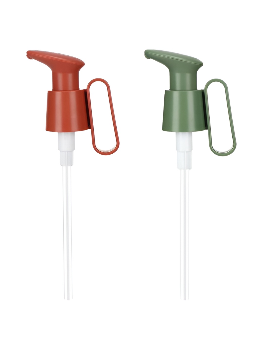 

P-Plus International Transparent & Green 2 Pieces Pump Dispenser