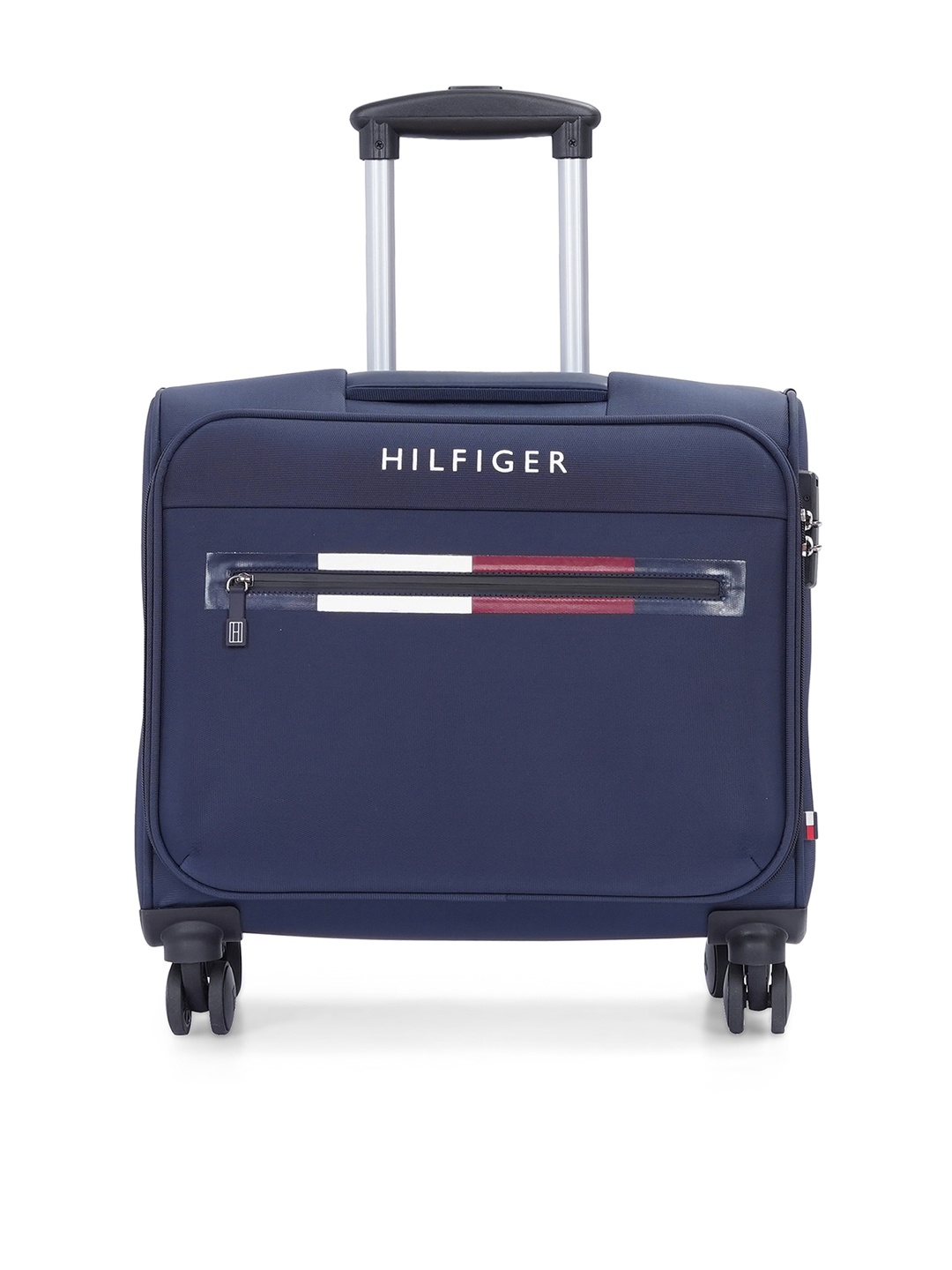 

Tommy Hilfiger Illinois Overnighter Suitcase Trolley Bag, Navy blue