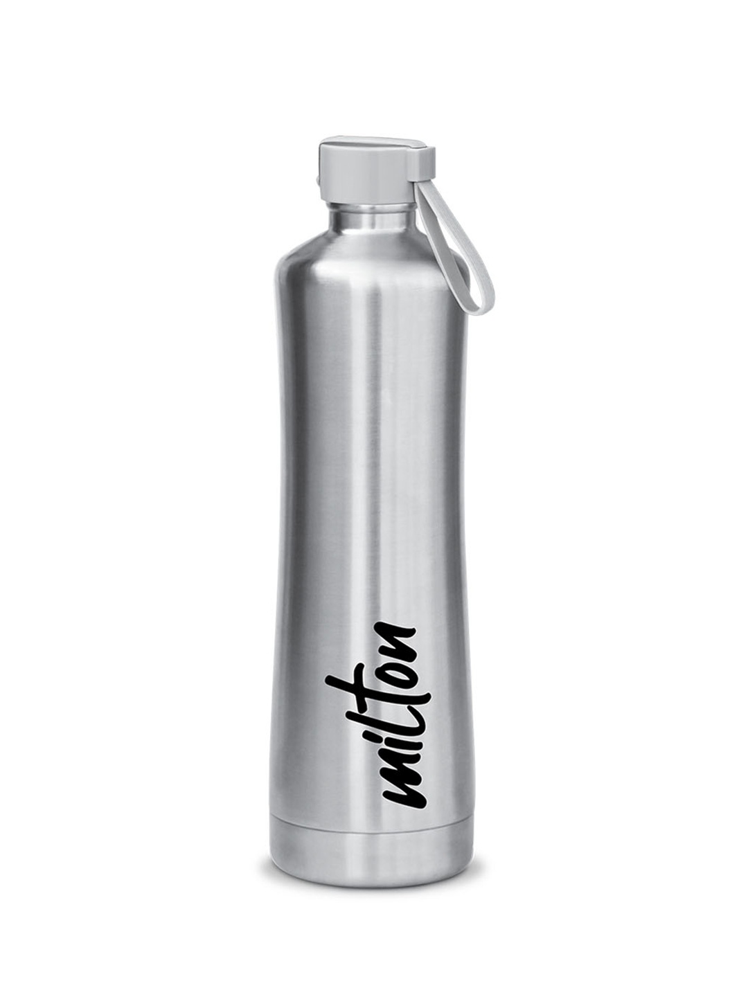 

Milton New Tiara 1100 Thermosteel 24 Hours Hot and Cold Water Bottle 900 ml, Silver