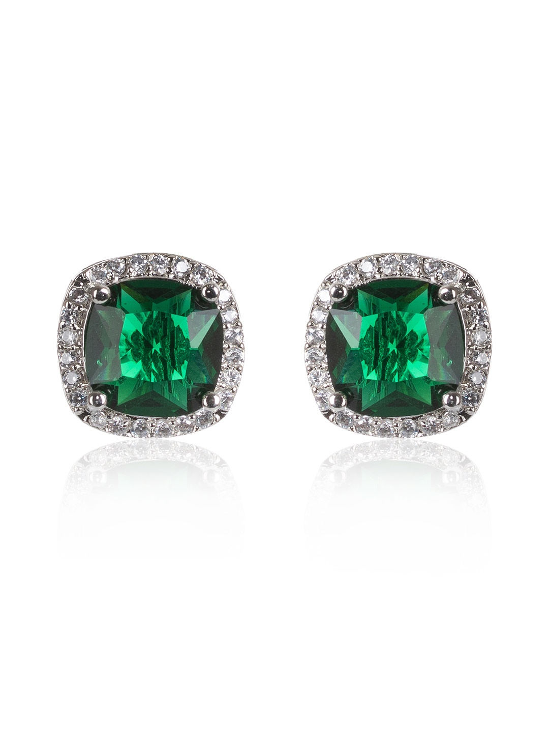 

HETPRIT Contemporary Studs Earrings For Women, Green