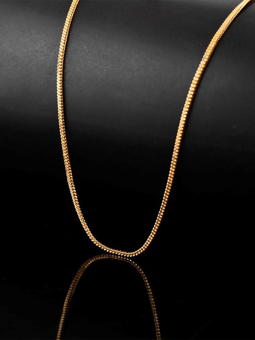 

VOJ Gold Plated Stainless Steel Snake Chain