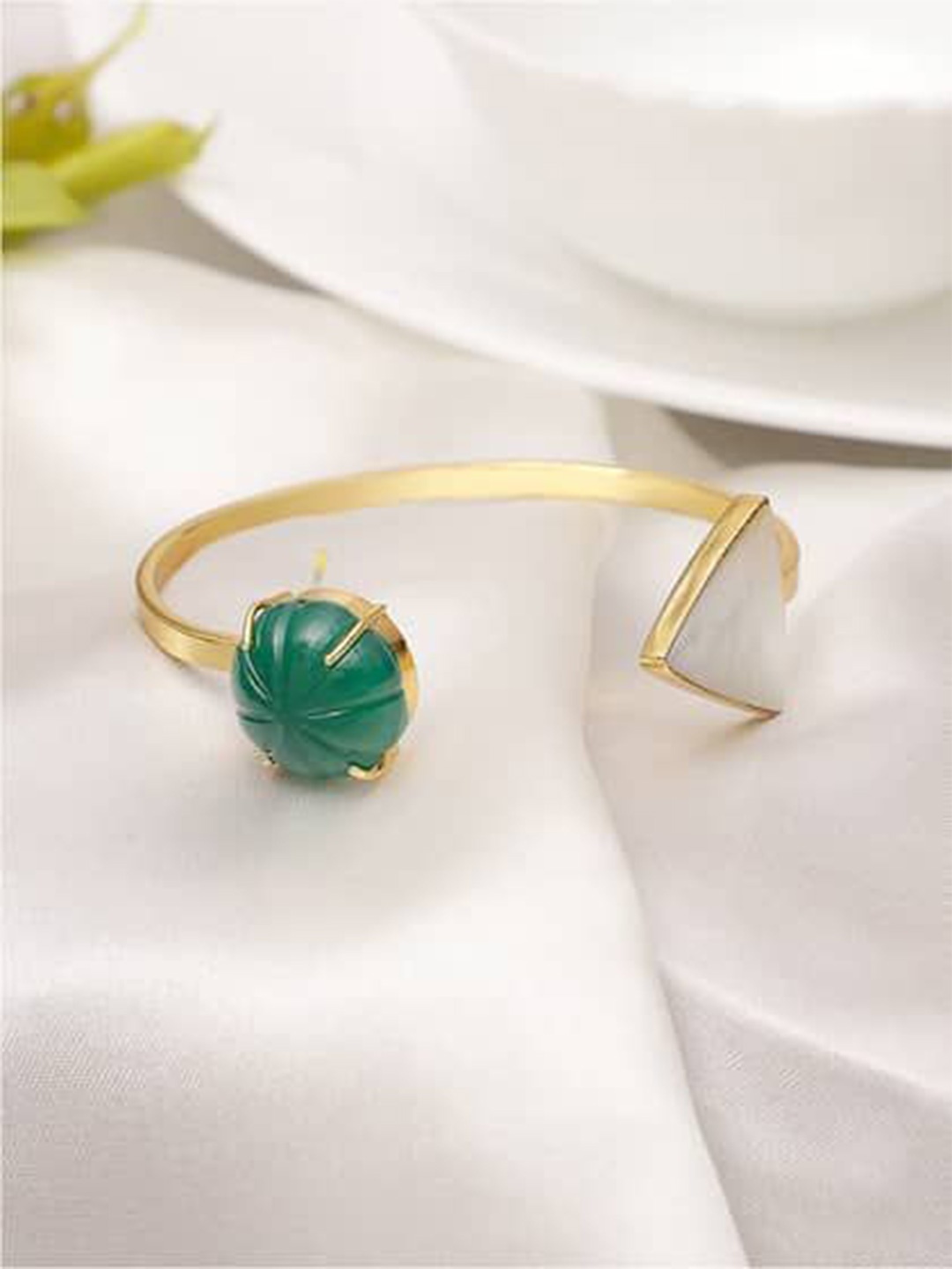 

XAGO Gold-Plated Brass Cuff Bracelet