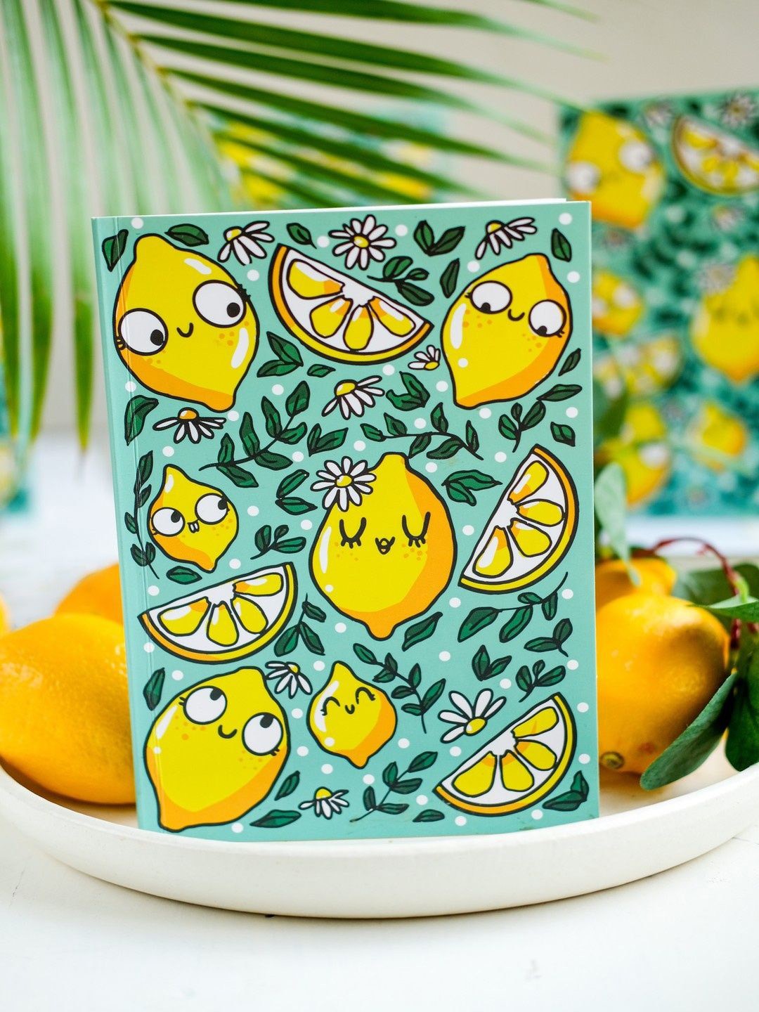 

DOODLEHOLIC Printed Notebook, Yellow