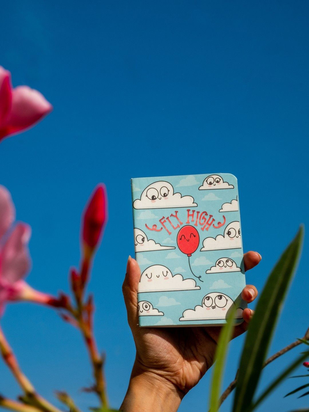 

DOODLEHOLIC Printed Notebook, Blue