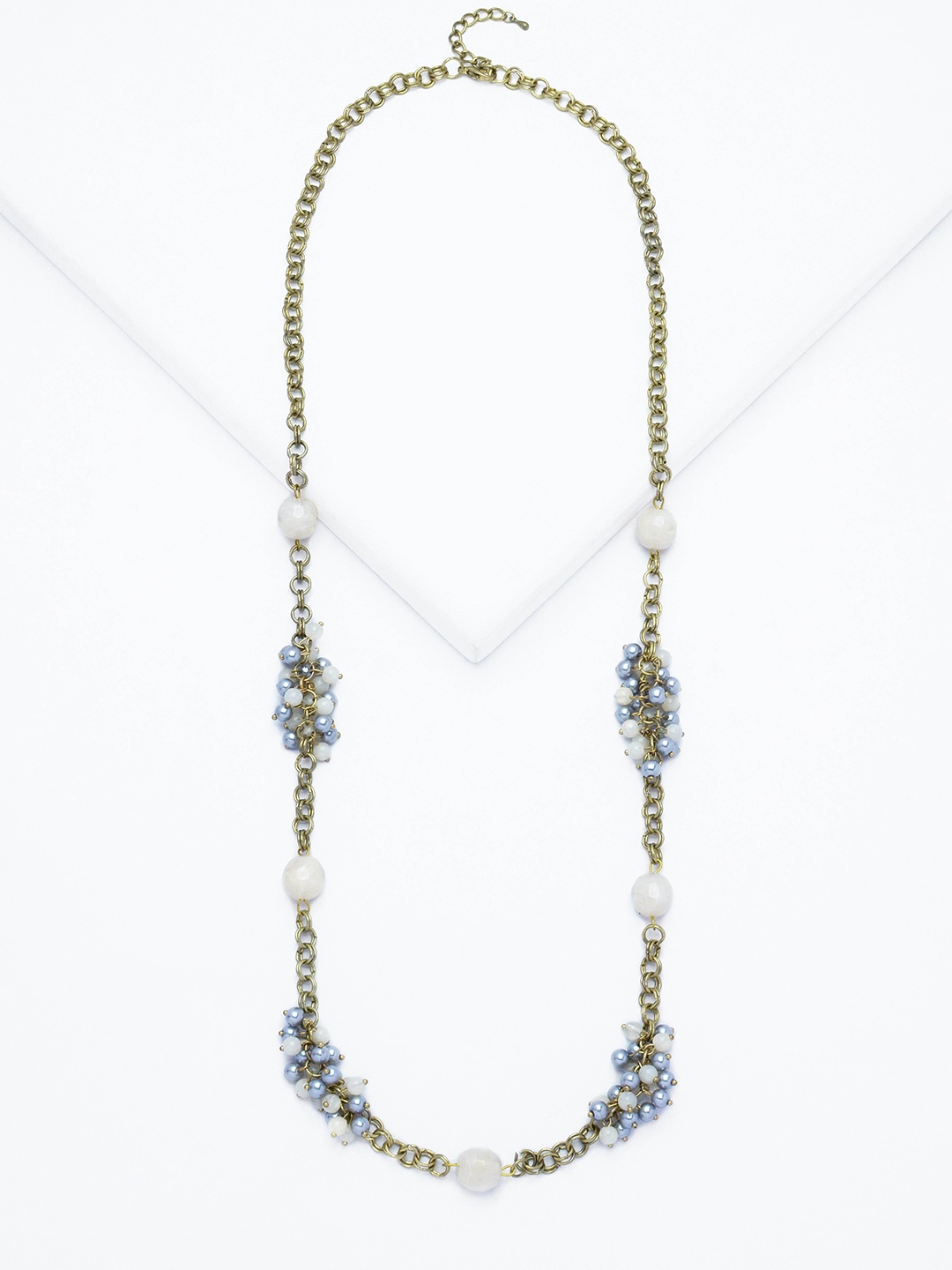 

Rhea Gold-Plated Beaded Necklace