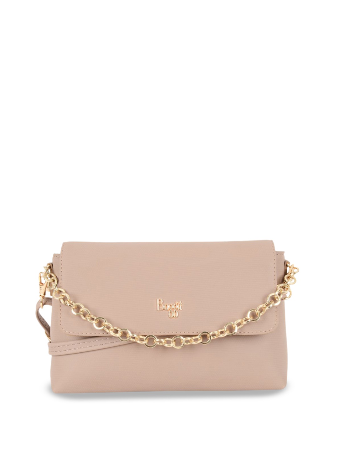 

Baggit PU Structured Sling Bag, Pink