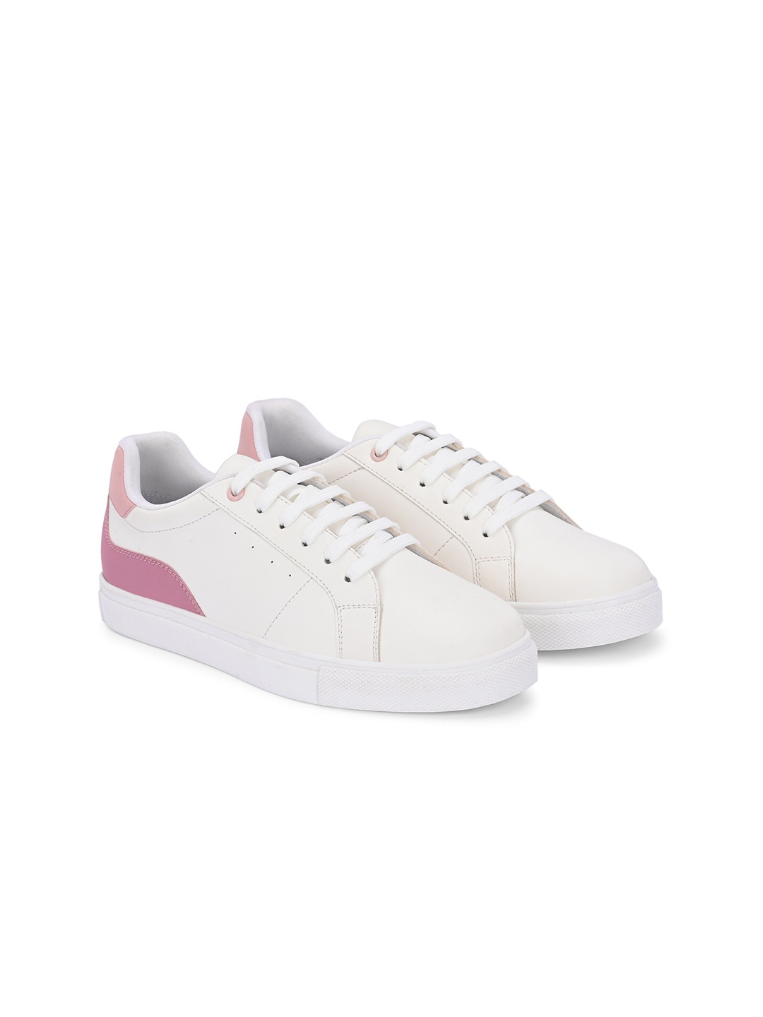 

The Roadster Lifestyle Co. Women Pink Round Toe Sneakers