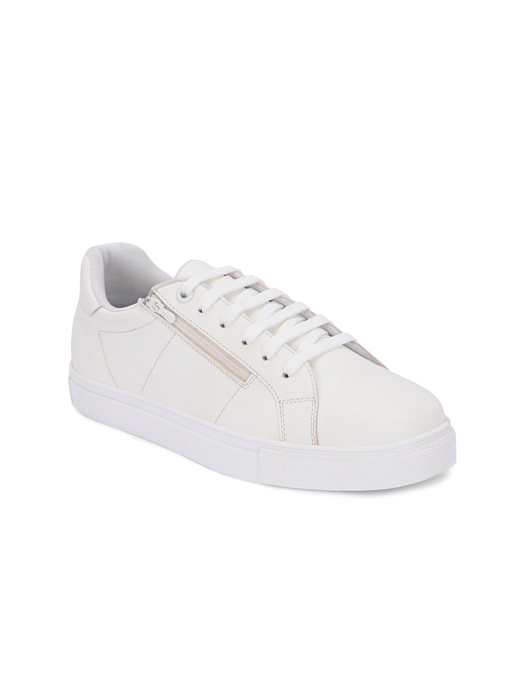 

The Roadster Lifestyle Co. Women White Round Toe Sneakers