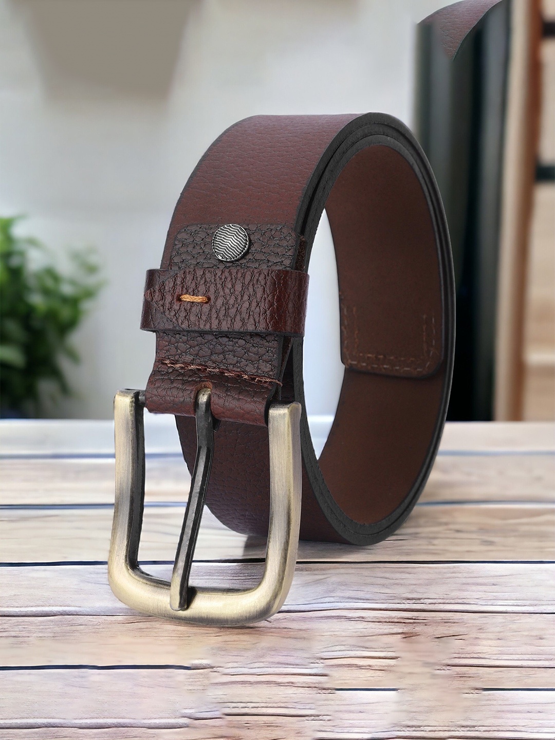 

Kastner Men Leather Belt, Brown