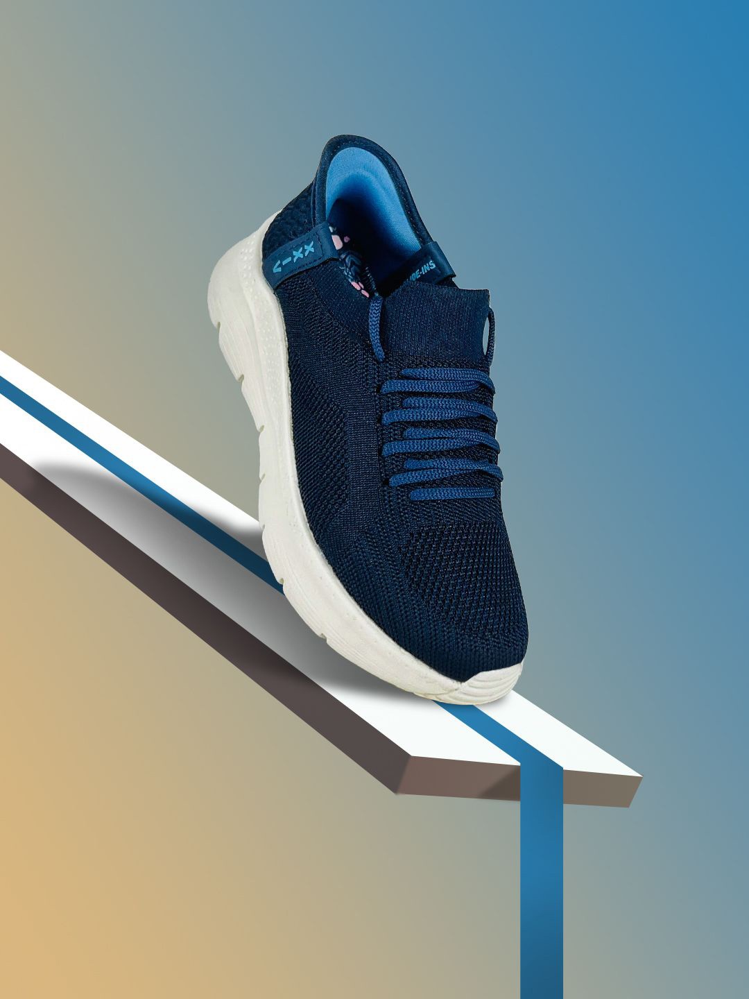 

KazarMax Women Sneakers, Navy blue