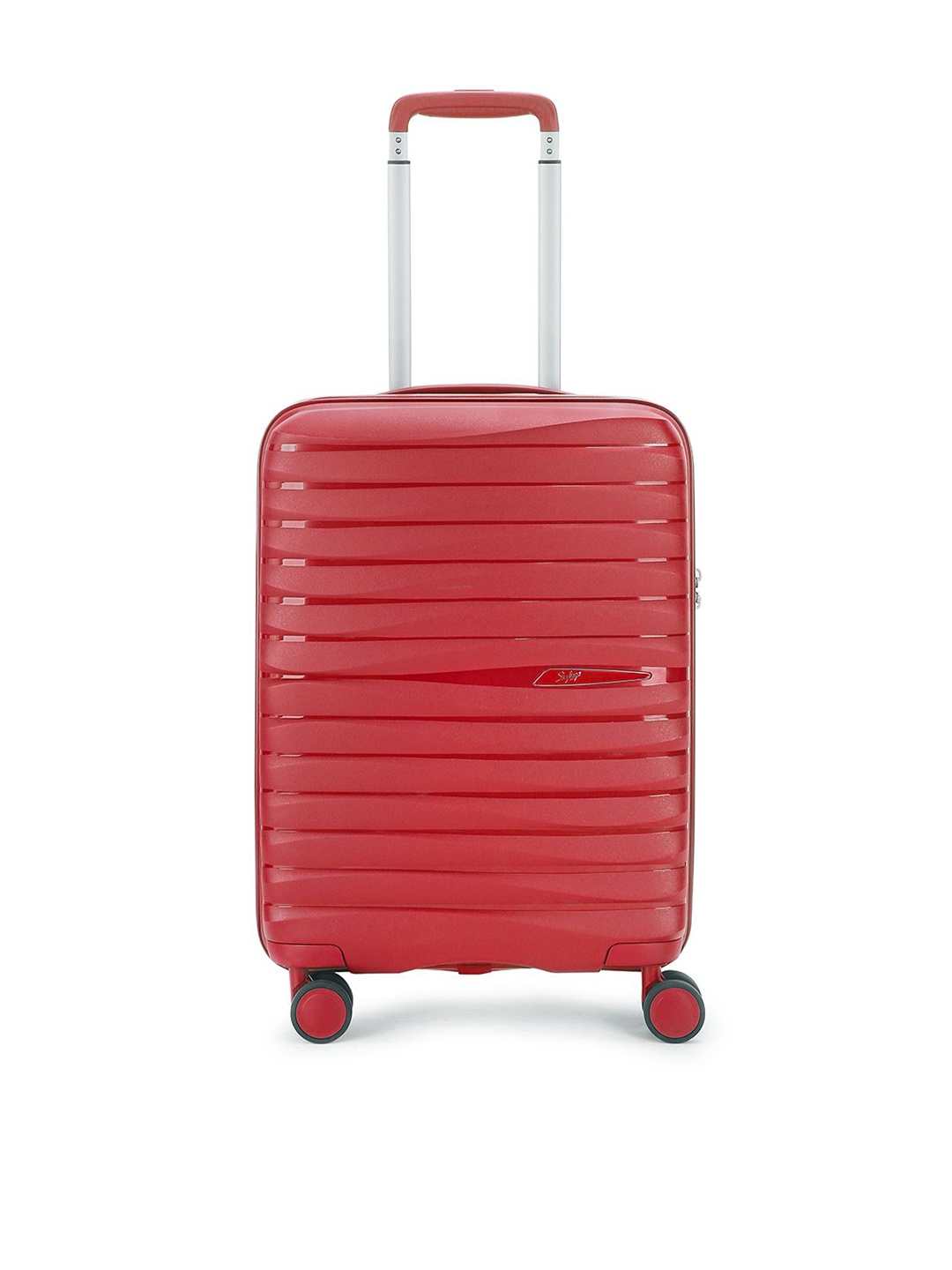 

Skybags Textured Float Cabin Trolley Bag, Red