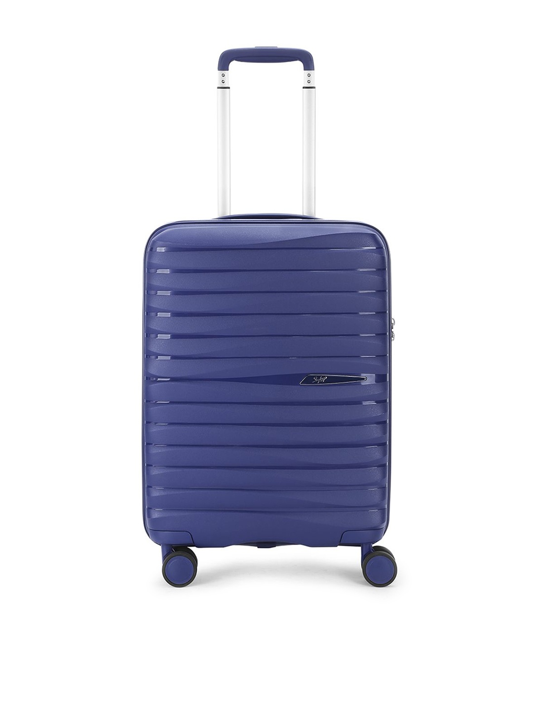 

Skybags Float Hard-Sided Small Trolley Suitcase, Blue