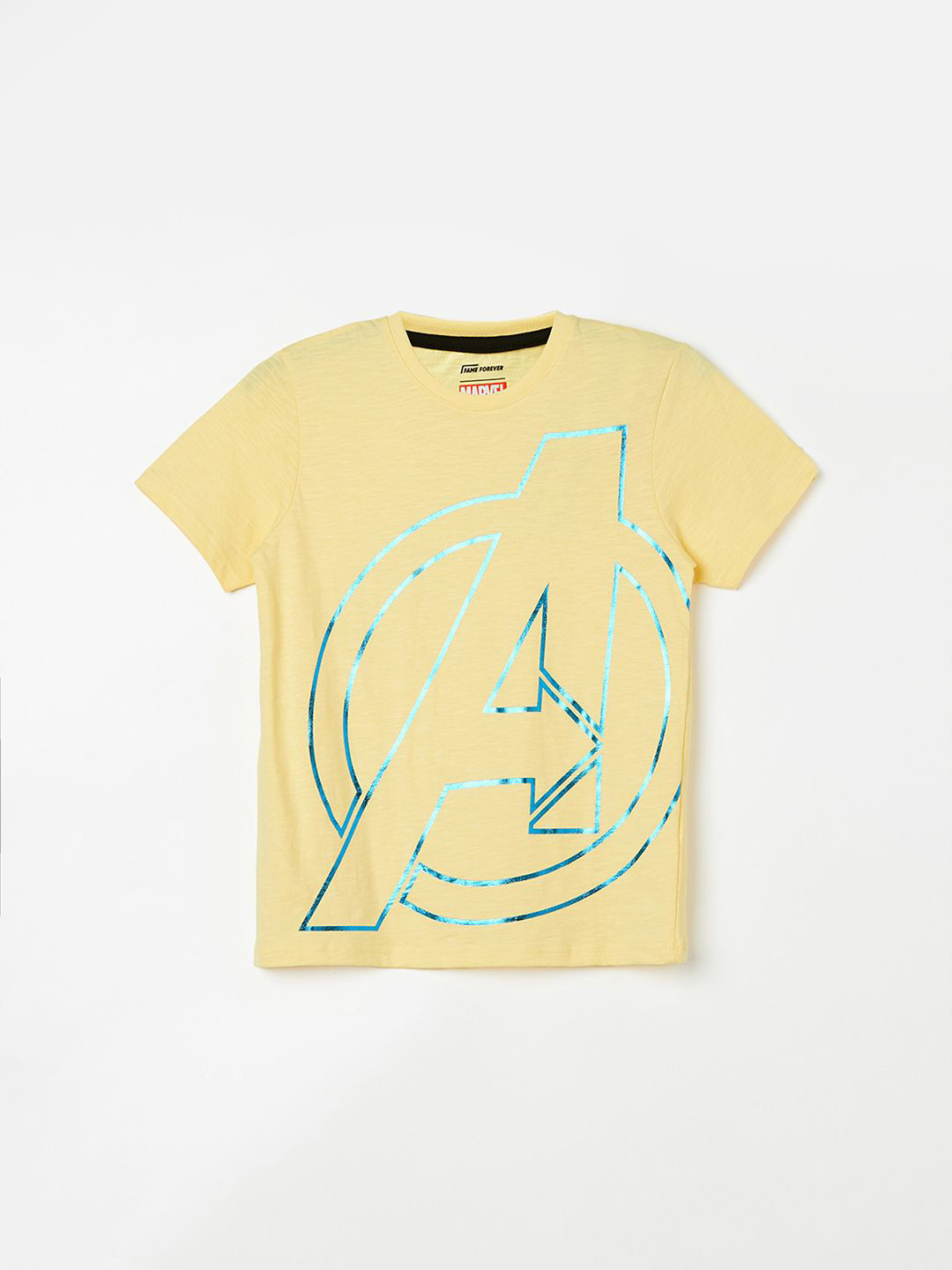 

Fame Forever by Lifestyle Boys Captain America T Shirt, Yellow
