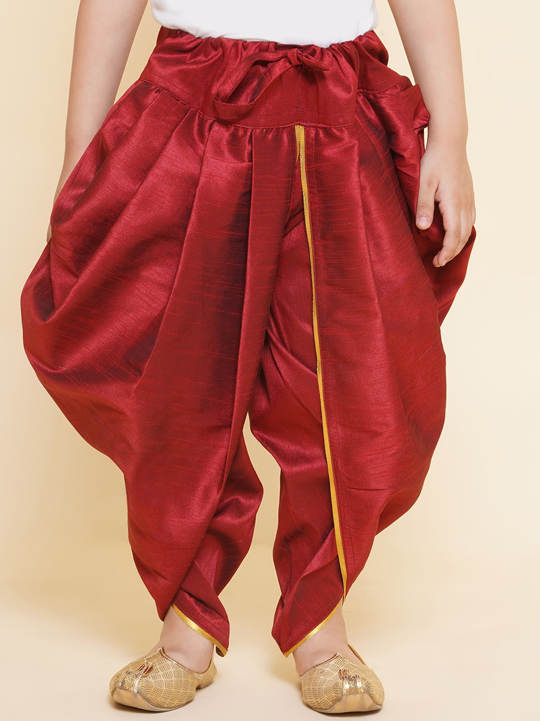 

Sethukrishna Boys Dhoti Pants, Maroon