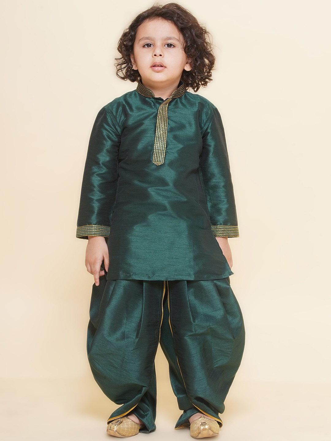 

Sethukrishna Boys Kurta, Green