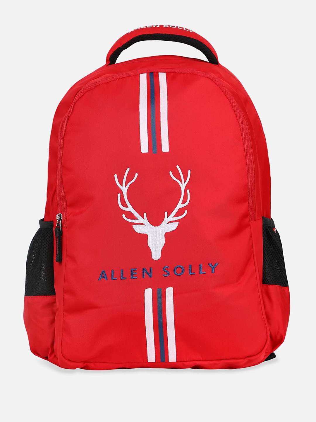 

Allen Solly Junior Boys Brand Logo Printed Backpack, Red