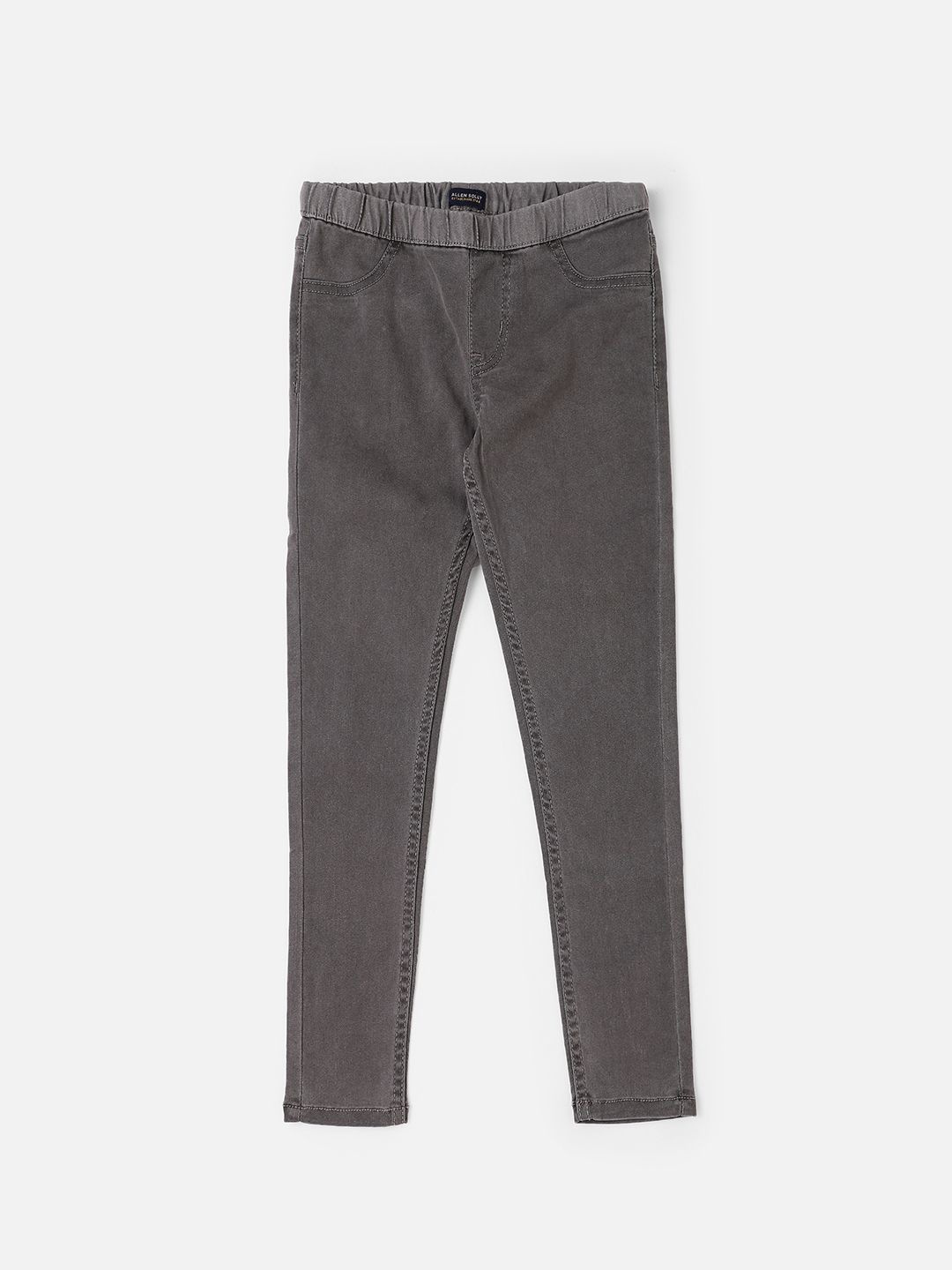 

Allen Solly Junior Girls Skinny Fit Jeggings, Grey
