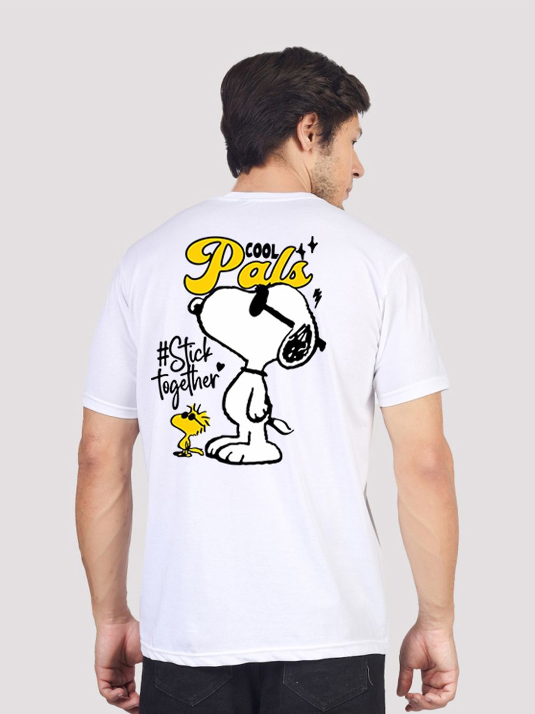 

Greylongg Yorksteadd 2076 Humour and Comic Printed T-shirt, White
