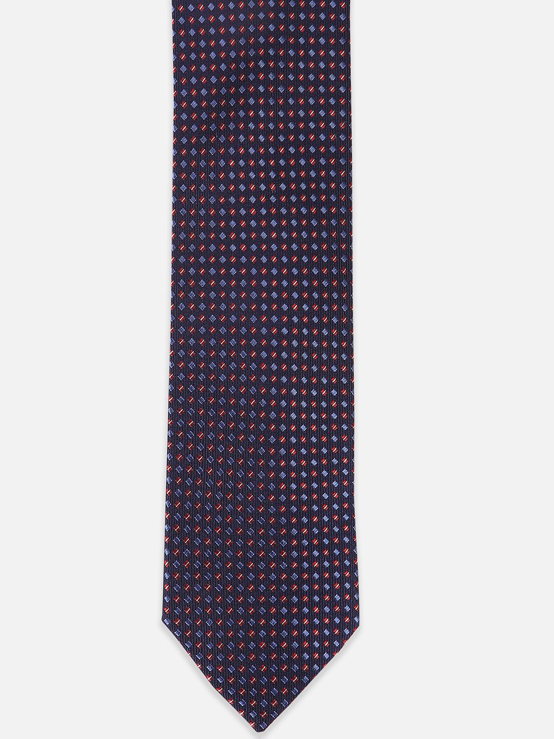 

Peter England Men Embroidered Bow Tie, Navy blue