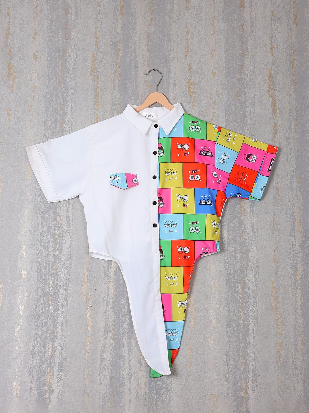 

CHUNMUN Print Shirt Style Top, Multi
