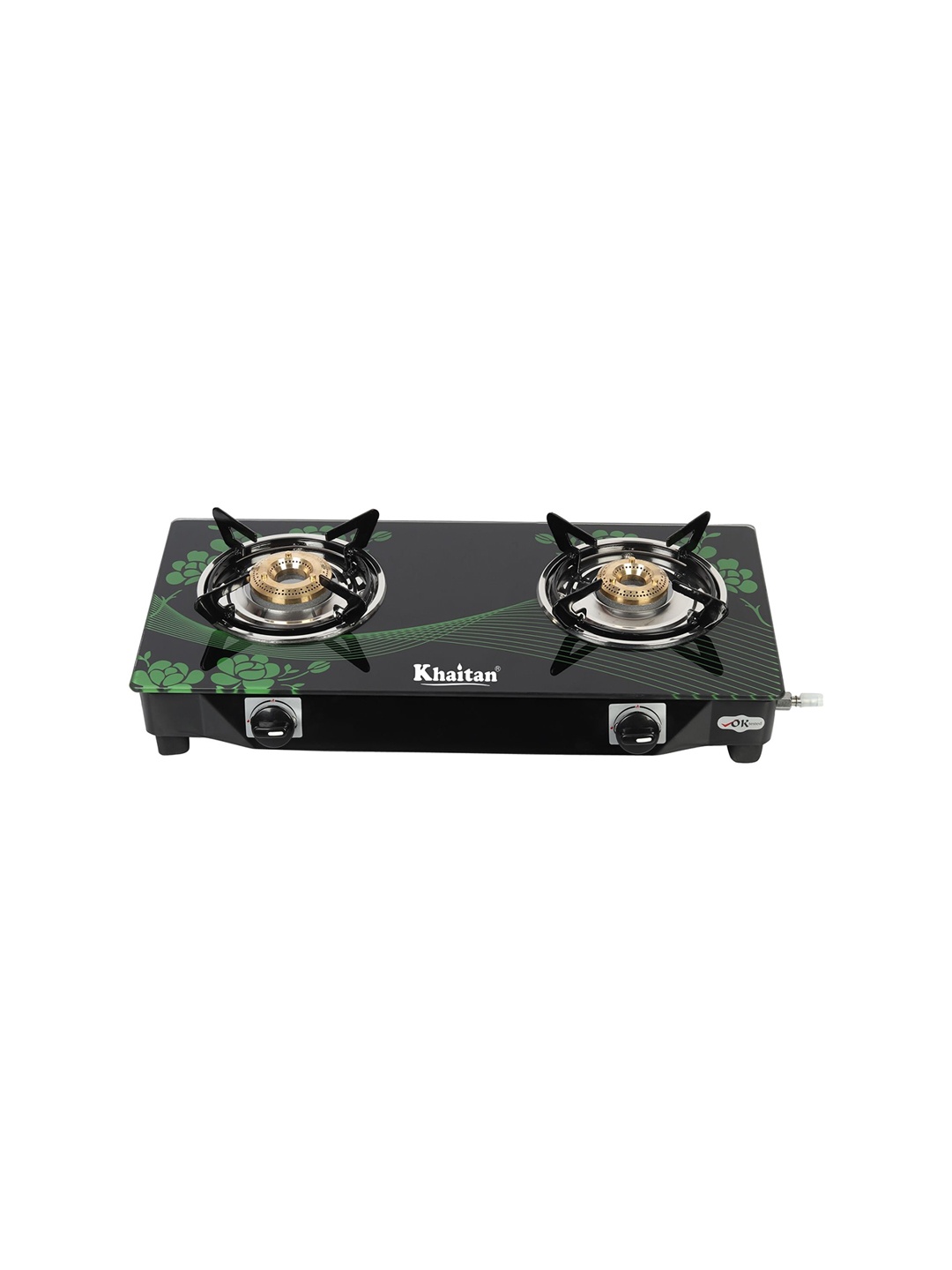 

Khaitan Black 2 Burner Manual Gas Stove