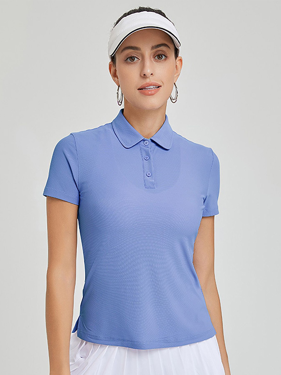 

LULU & SKY Polo Collar Sports T-shirt, Blue