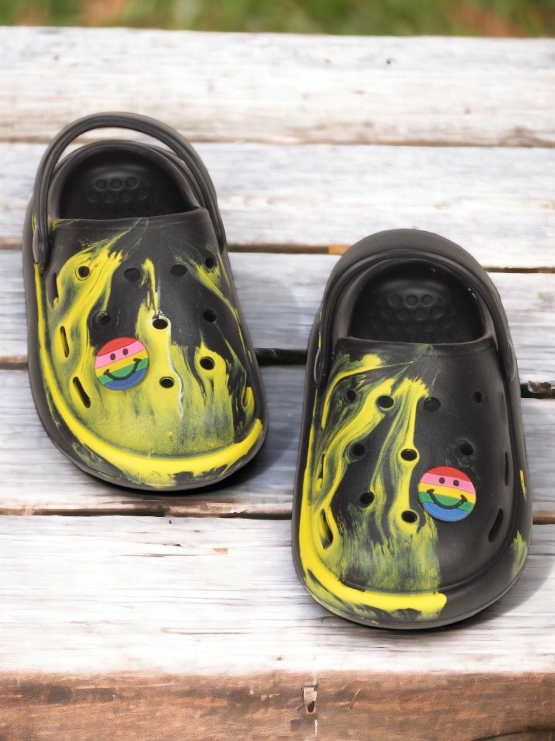 

Lil Lollipop Unisex Kids Rubber Clogs, Black