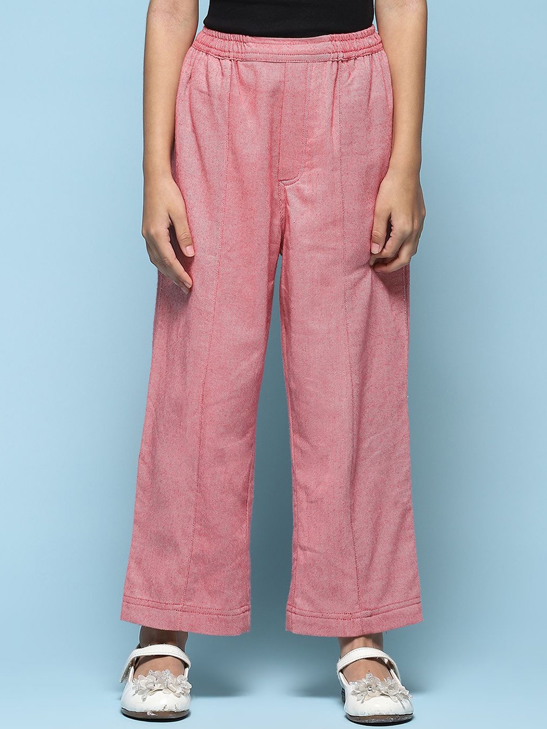 

Biba Girls Original Pleated Trousers, Peach