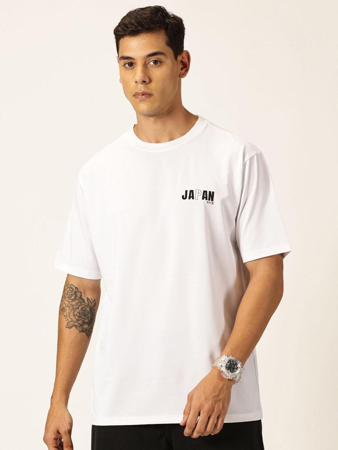 

Thomas Scott Graphic Printed Drop Shoulder Oversized T-shirt, White