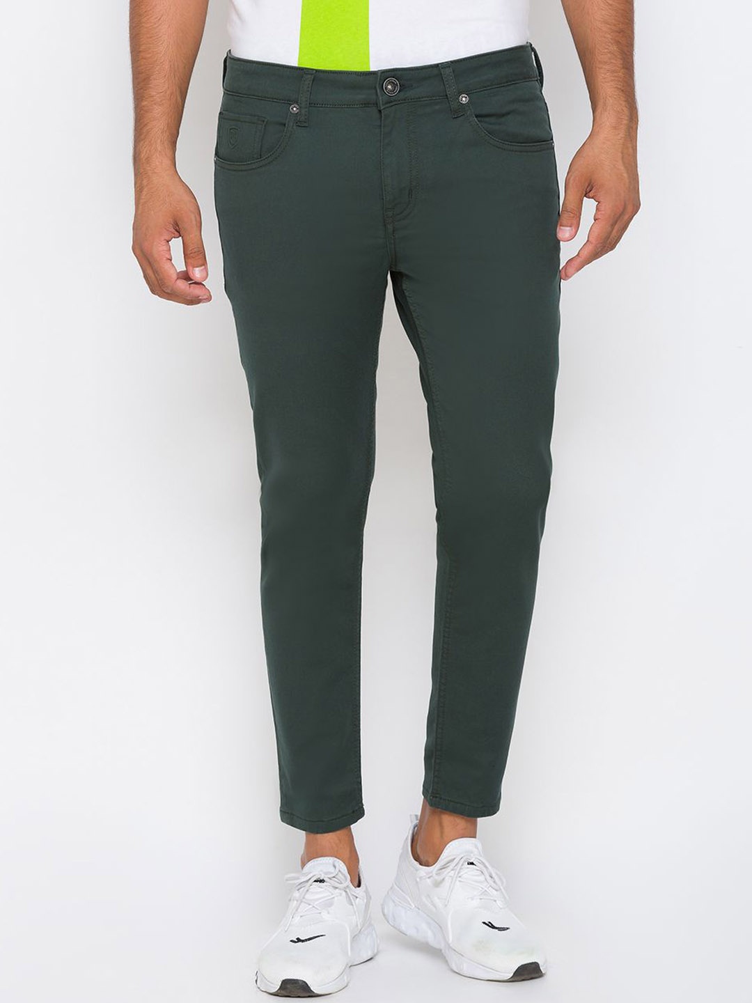 

Being Human Men Skinny Fit Jeans, Green