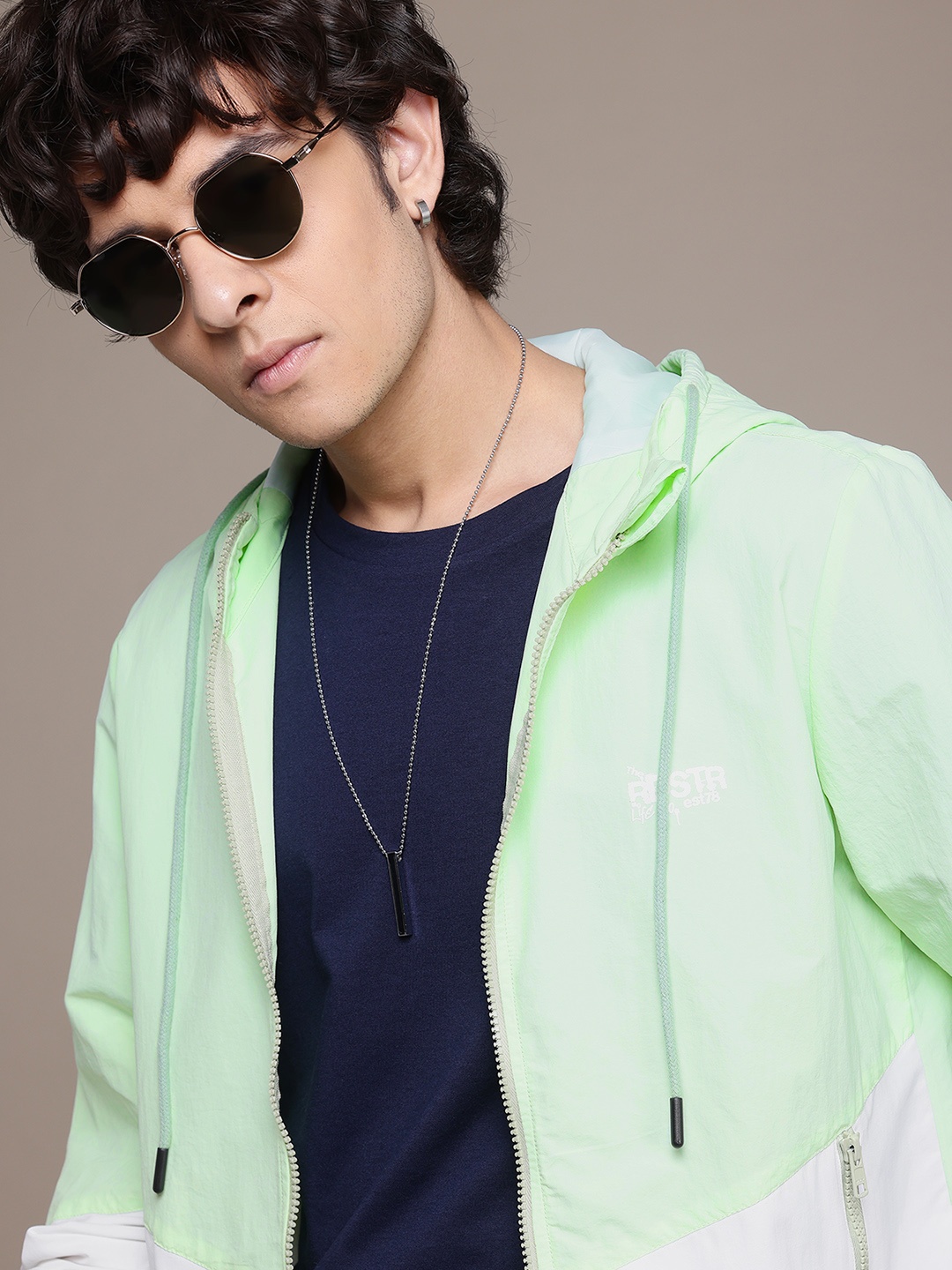 

The Roadster Lifestyle Co. Hooded Tailored Jacket, Green