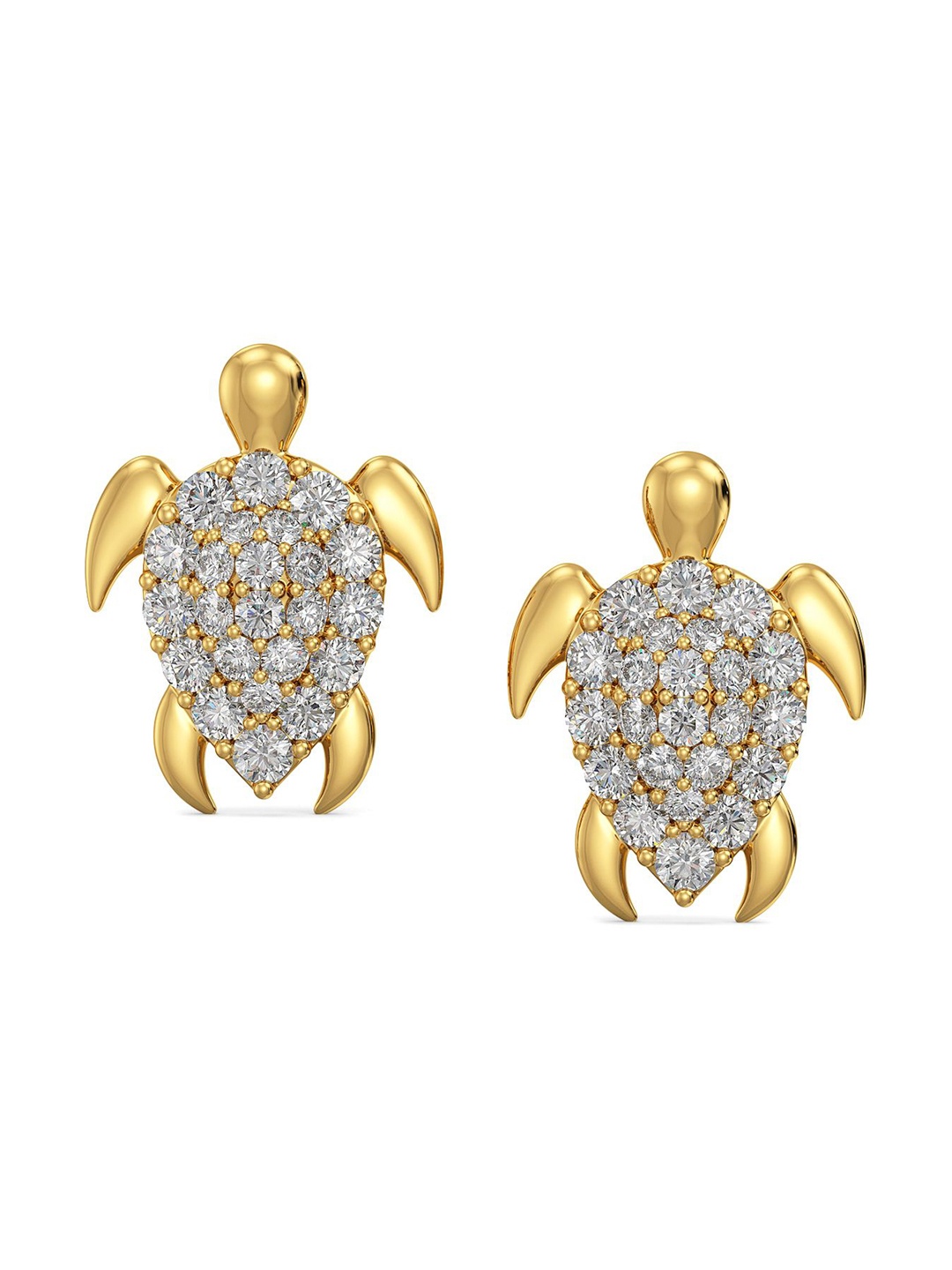 

Joyalukkas BIS Hallmark 22KT Gold Stud Earrings 1.84