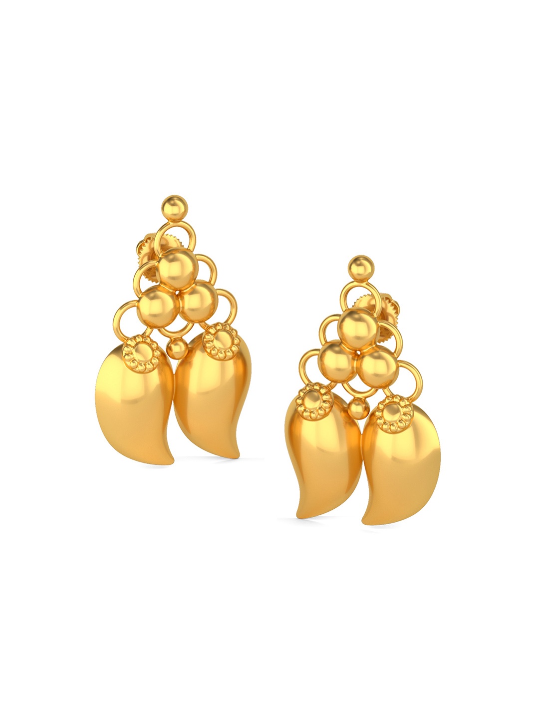 

Joyalukkas Girls 22KT Gold Stud Earrings -4.77gm