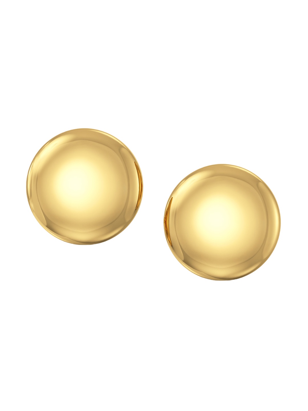 

Joyalukkas Men 22KT Gold Plug Stud Earrings- 1.73 gm