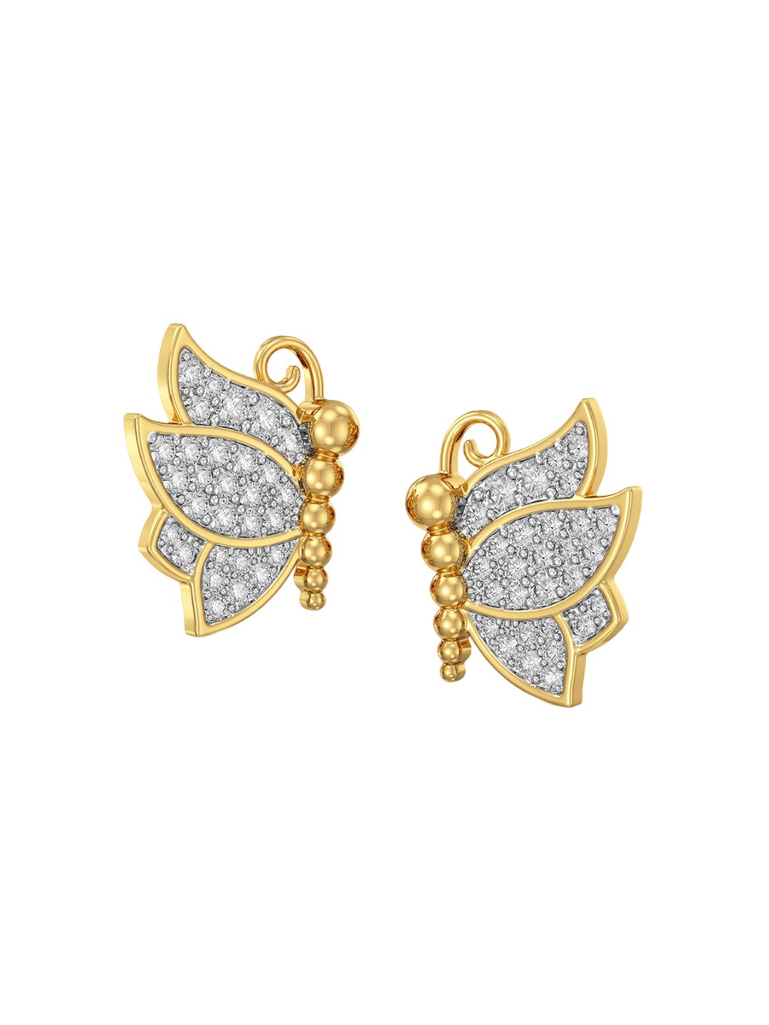 

Joyalukkas BIS Hallmark 22KT Gold Stud Earrings 3.3 gm