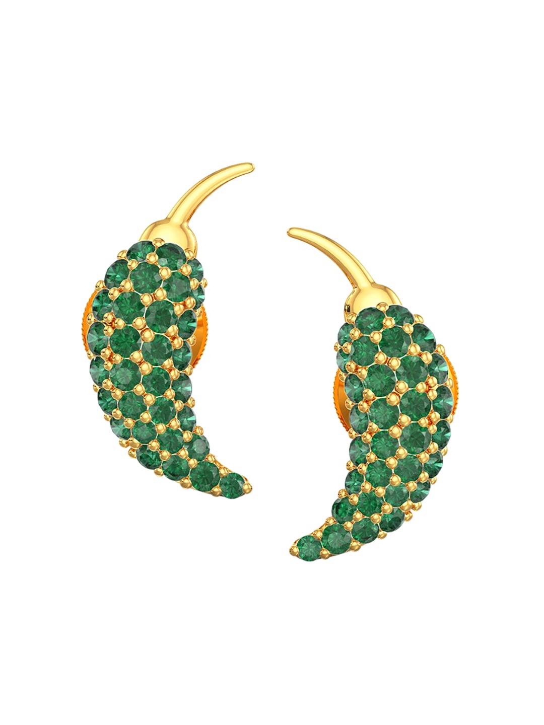 

Joyalukkas BIS Hallmark 22KT Gold Stud Earrings 1.46 gm