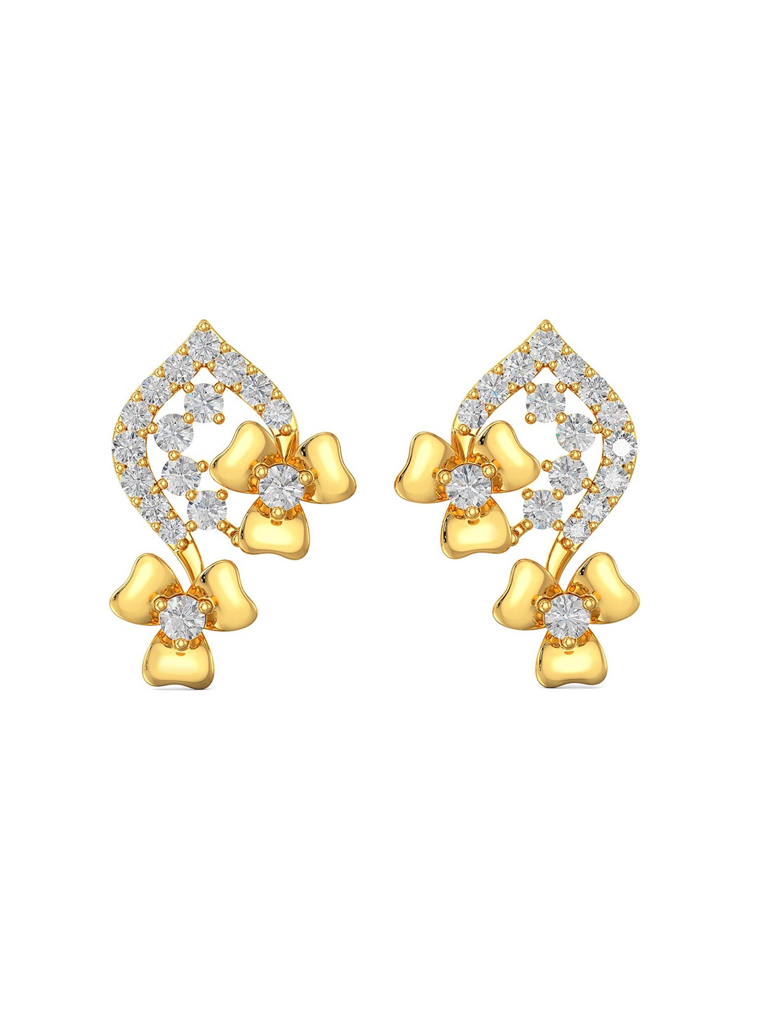 

Joyalukkas Girls BIS Hallmark 22KT Gold Studs 2.8 gm