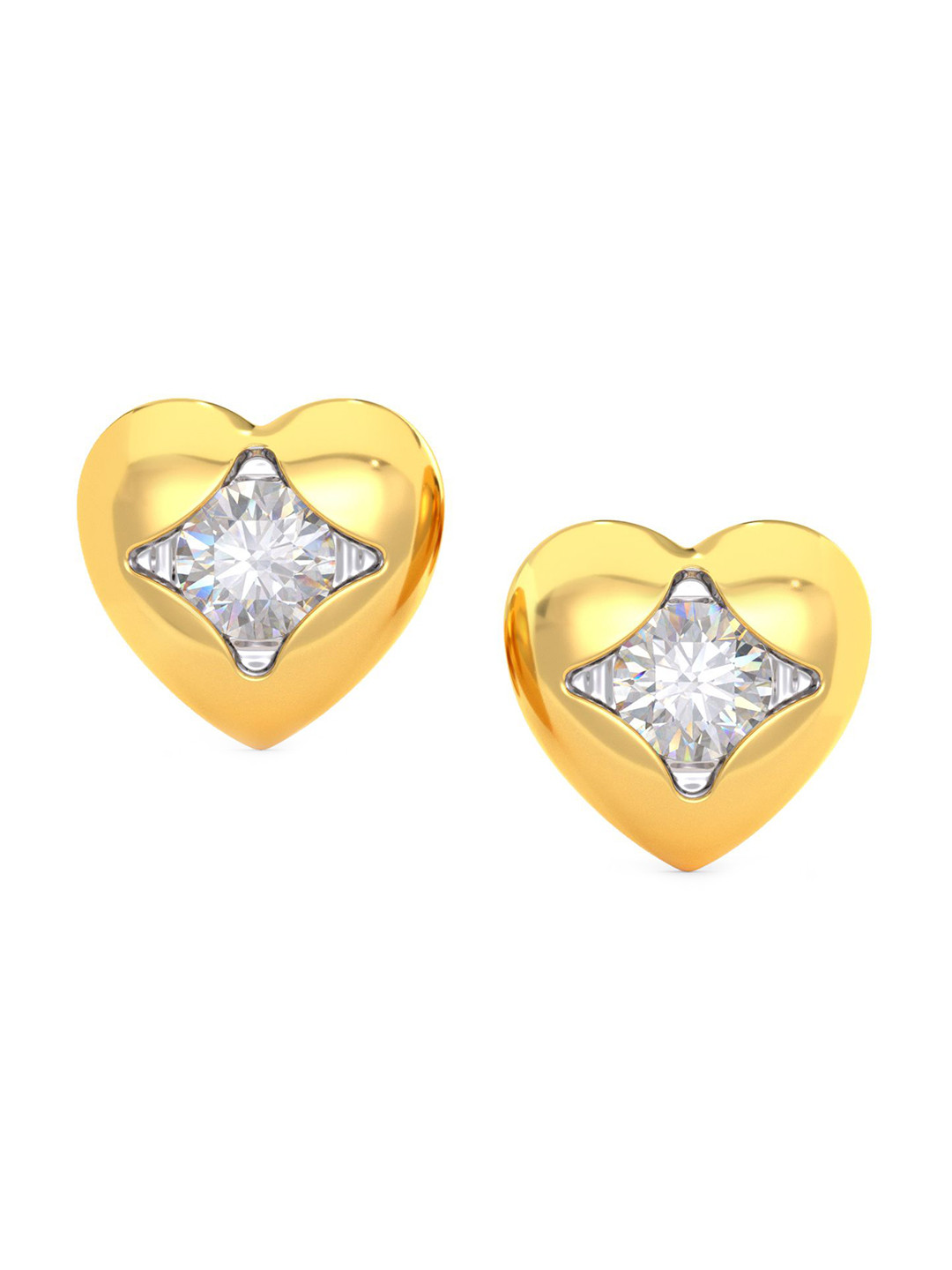 

Joyalukkas Girls 22KT Gold Gemstones Studded Earrings-4.338gm