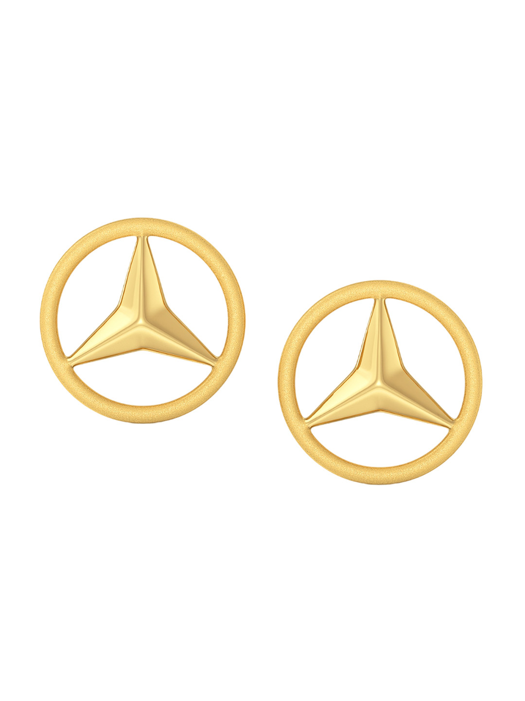 

Joyalukkas BIS Hallmark 22KT Gold Stud Earrings 1.01 gm
